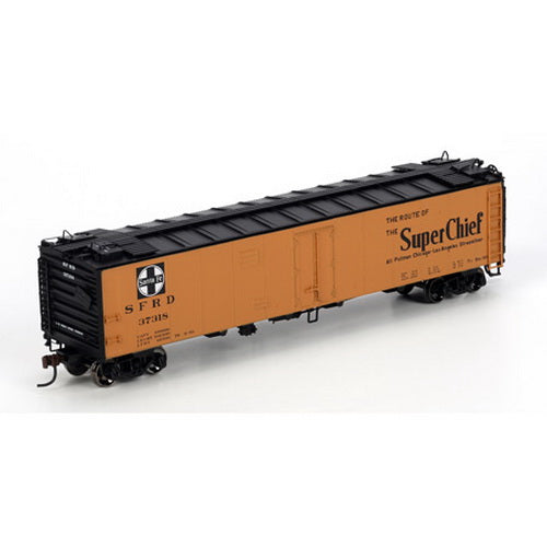 Athearn 97406 HO Santa Fe/Super Chief 50' Ice Reefer #37318