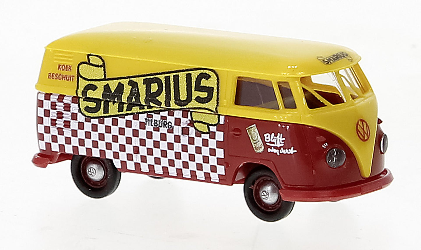 Brekina Automodelle 32768 HO Smarius 1960-1963 Volkswagen T1b Kasten Cargo Van