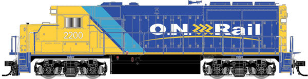 Atlas 10000989 HO Ontario Northland GP40-2 Gold #2200