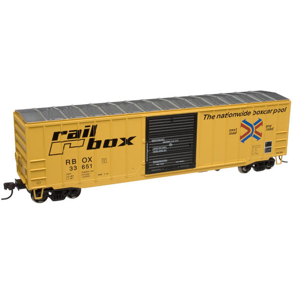 Atlas 20001104 HO Scale Rail Box ACF 50' 6" Box Car #33651 with Large Logo
