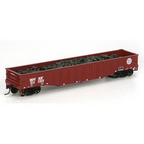 Athearn 74879 HO Burlington Northern Santa Fe 50' Gondola w/Scrap Load #511380
