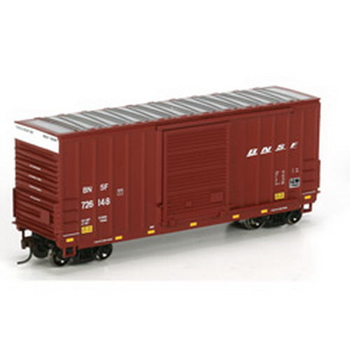 Athearn 76605 HO RTR 40' High Cube Box, BNSF/Wedge #726148