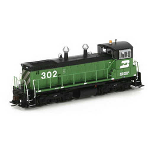 Athearn 96685 HO Burlington Northern RTR SW1500 Diesel Locomotive w/ DCC #302