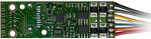 Digitrax DH465 HO/O DCC Decoder, Wired Install 6-Function 4A