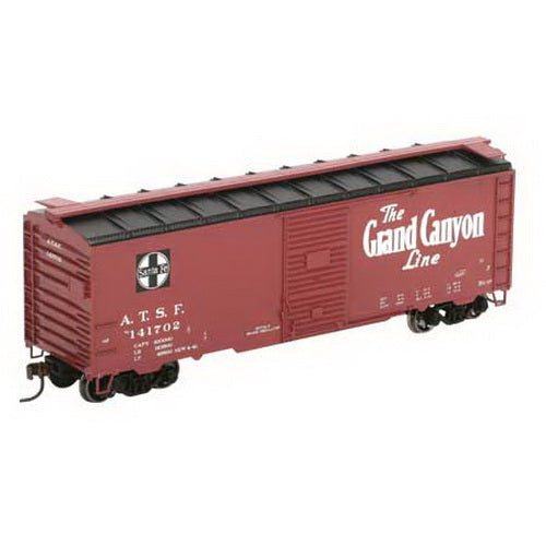 Athearn 70043 HO SF/Grand Canyon RTR 40' YSD Box #141702