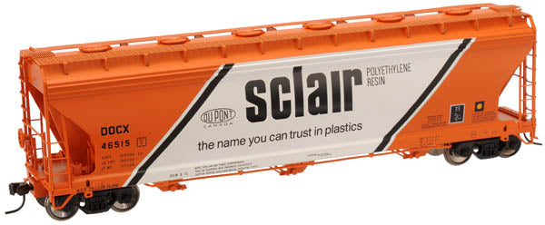 Atlas 20000632 HO Sclair RTR ACF 4650 Centerflow Hopper #46501