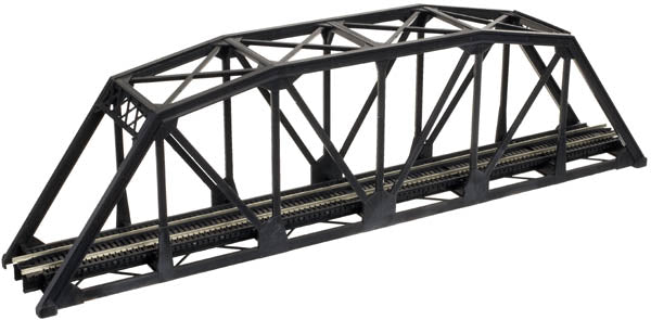 Atlas 2070 N Code 55 Black Through Truss Bridge Kit