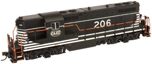 Atlas 50833 N Scale C&EI GP7 Ph.1 w/Decoder #206