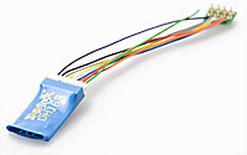 Digitrax DH163P Mobile Decoder 9 pin 6FX long 1.5 Amp