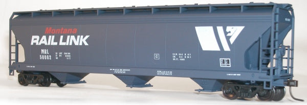 Accurail 2090 HO Scale ACF 3-Bay Covered Hopper MRL/Modern # 50082 Kit