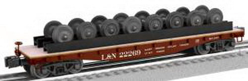 Lionel 6-27890 O L&N 40' Flatcar w/Wheel Load NIB