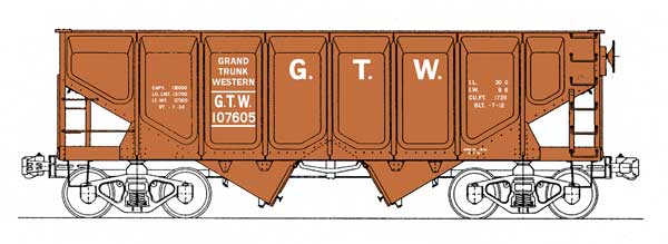 InterMountain 452914 TTG 36' 2By PS Hop GTW