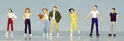 Kato 24-211 N Young Japanese Figures (Set of 6)
