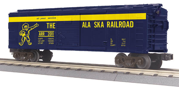 MTH 30-74659 O Gauge Alaska Box Car NIB