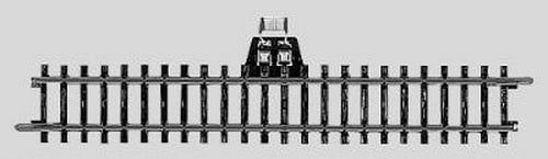 Marklin 2292 K Track 7-1/8 Straight Feeder/Cap