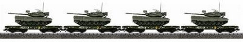 Marklin 48720 4MFOR Flat Set with 4 Tanks
