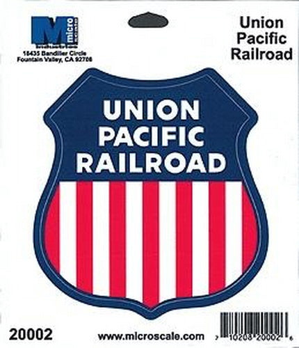 Microscale 20002 Union Pacific Die-Cut Vinyl Sticker