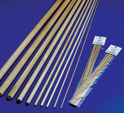 Midwest Products 7912 7/8" x 36" Birch Hardwood Dowels (Pack of 4)