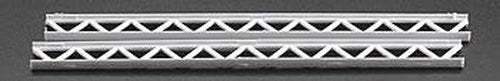 Plastruct 90654 HO 3/8" / 9.5 mm. Styrene Warren Open Web Truss (Pack of 2)