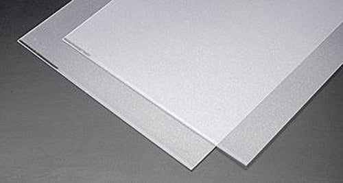 Plastruct 91252 7" x .040" x 12" Clear Copolyester Sheet (Pack of 2)