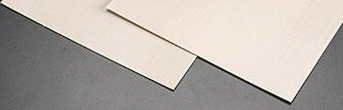 Plastruct 91530 12" x .039" x 7" Wood Planking Sheet (Pack of 2)