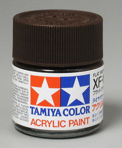 Tamiya 81310 XF-10 Flat Brown Acrylic Paint - 23 ml. Bottle