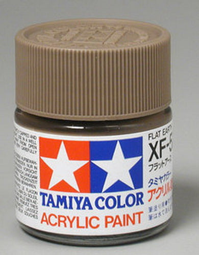 Tamiya 81352 XF-52 Flat Earth Flat Acrylic Paint - 23 ml. Bottle