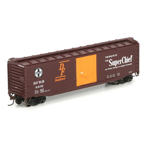 Athearn 71949 HO Scale SF 50' Smooth Side Plug Door Boxcar #6432