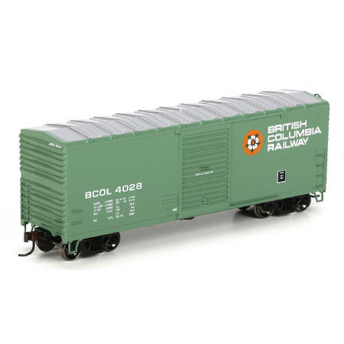 Athearn 73428 HO British Columbia Railway 40' Modern Boxcar #4026