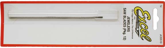 Excel 20510 70 Teeth/Inch #4/0 Jewelers Saw Replacement Blade
