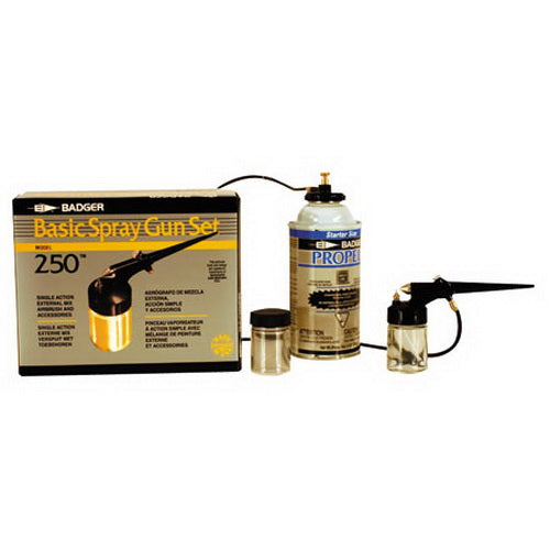 Badger 250-3 Model 250 Basic Spray Gun Set with Propel