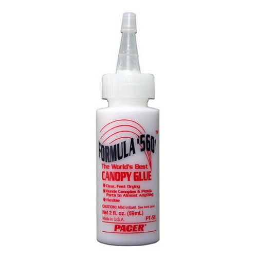 Pacer Glue PT56 Zap RIC 560 Canopy Super Glue - 2 oz. Bottle