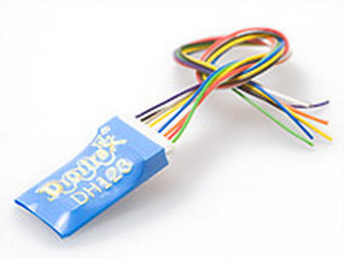 Digitrax DH123P HO Scale Mobile Decoder DCC Plug N Play w/3.0" Harness