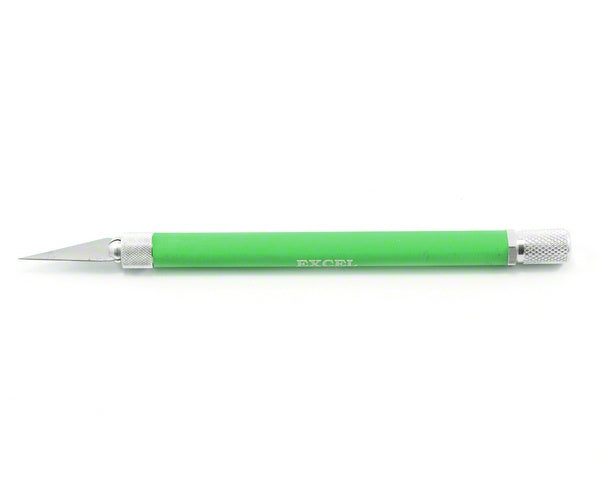 Excel 16022 K18 Green Cushion Grip Paper Cutter Knife