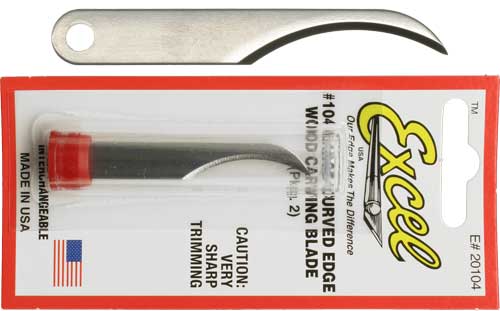 Excel 20104 Concave Edge Replacement Carving Blade (Pack of 2)