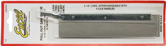 Excel 30491 46 Teeth per Inch Razor Pull Saw Blade