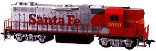 Life Like 8067 HO Santa Fe GP38-2 High-Nose Locomotive #3560