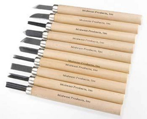 Midwest Products 3803 Carving Knives Set (Pack of 10)