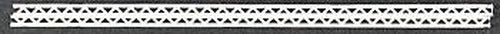 Plastruct 90651 3/16" x 6" x 1/8" Styrene Warren Open Web Truss (Pack of 2)