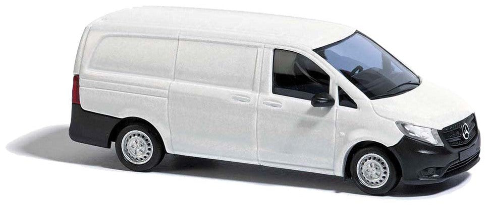 Busch 60203 HO Bausatz - Mercedes-Benz Vito White Van Kit