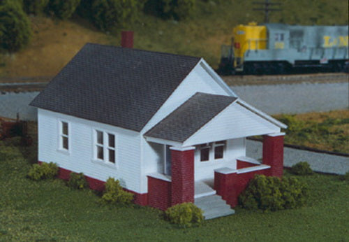 Rix Products 628-0202 HO Maxwell Avenue Home With Front Porch Kit