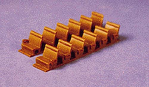 Pikestuff 541-4100 HO Coach Seats (Brown)