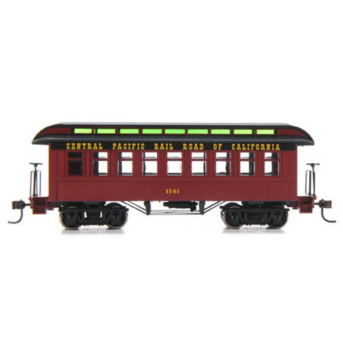Roundhouse 84288 HO Central Pacific 34' Old Time Overton Coach #1141