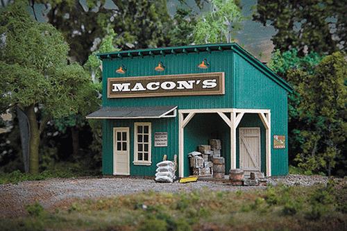Walthers 933-3321 HO Scale Macon's Building Kit
