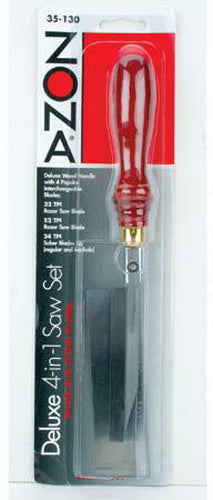 Zona 35-130 Deluxe 4-N-1 Saw Set
