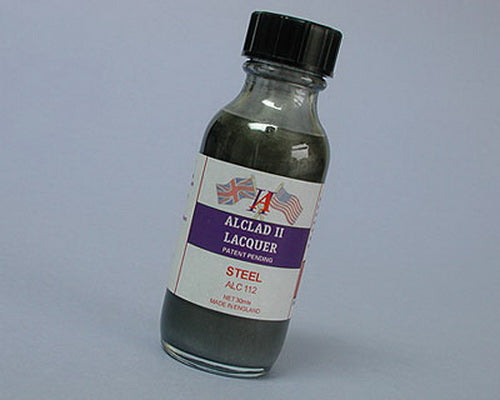 Alclad II 112 Steel Lacquer 1oz