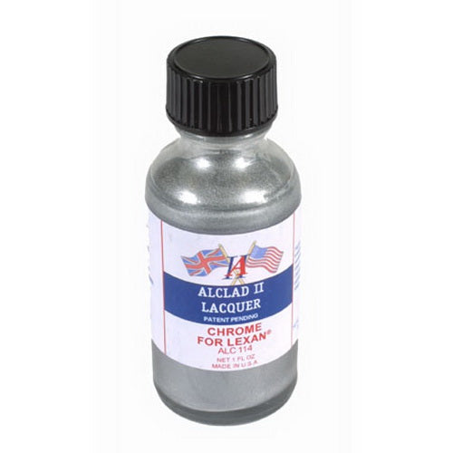Alclad II 114 Chrome for Lexan Lacquer 1oz