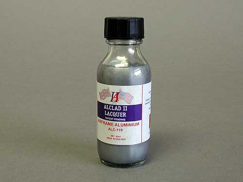 Alclad II 119 Airframe Aluminum Lacquer 1oz