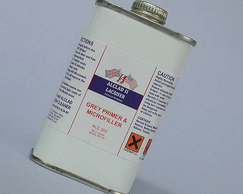 Alclad II 302 Grey Primer & Microfiller Lacquer 4oz
