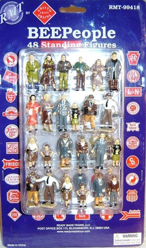 RMT 99418 O Painted Standing Figures (Set of 48)